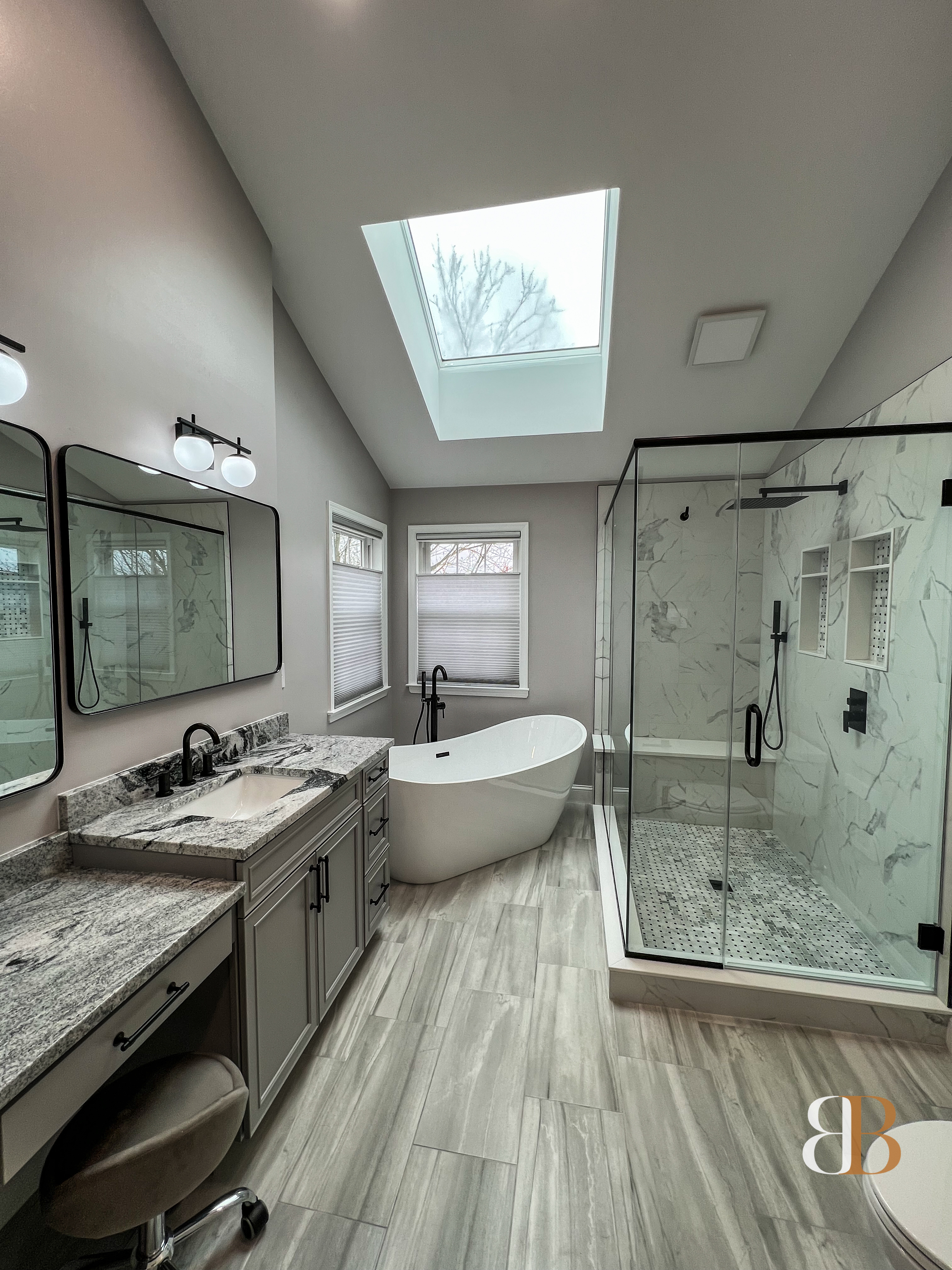 Classic bathroom remodel in Bryn Mawr by B&B Associates Creations — photo 5